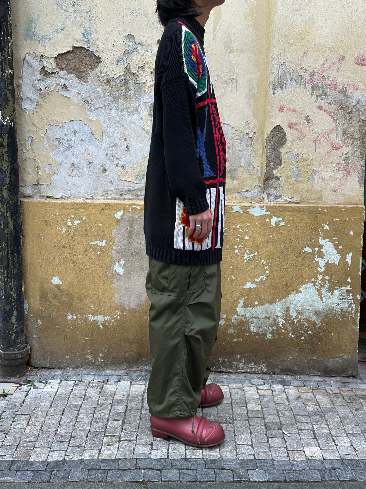 1990s Oversized Cotton Jumper
