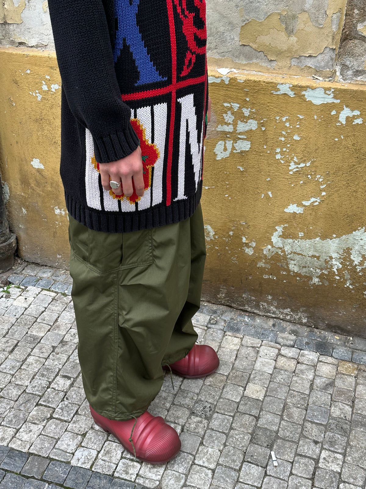 1990s Oversized Cotton Jumper