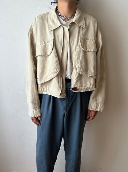 1990s Italy Linen jacket