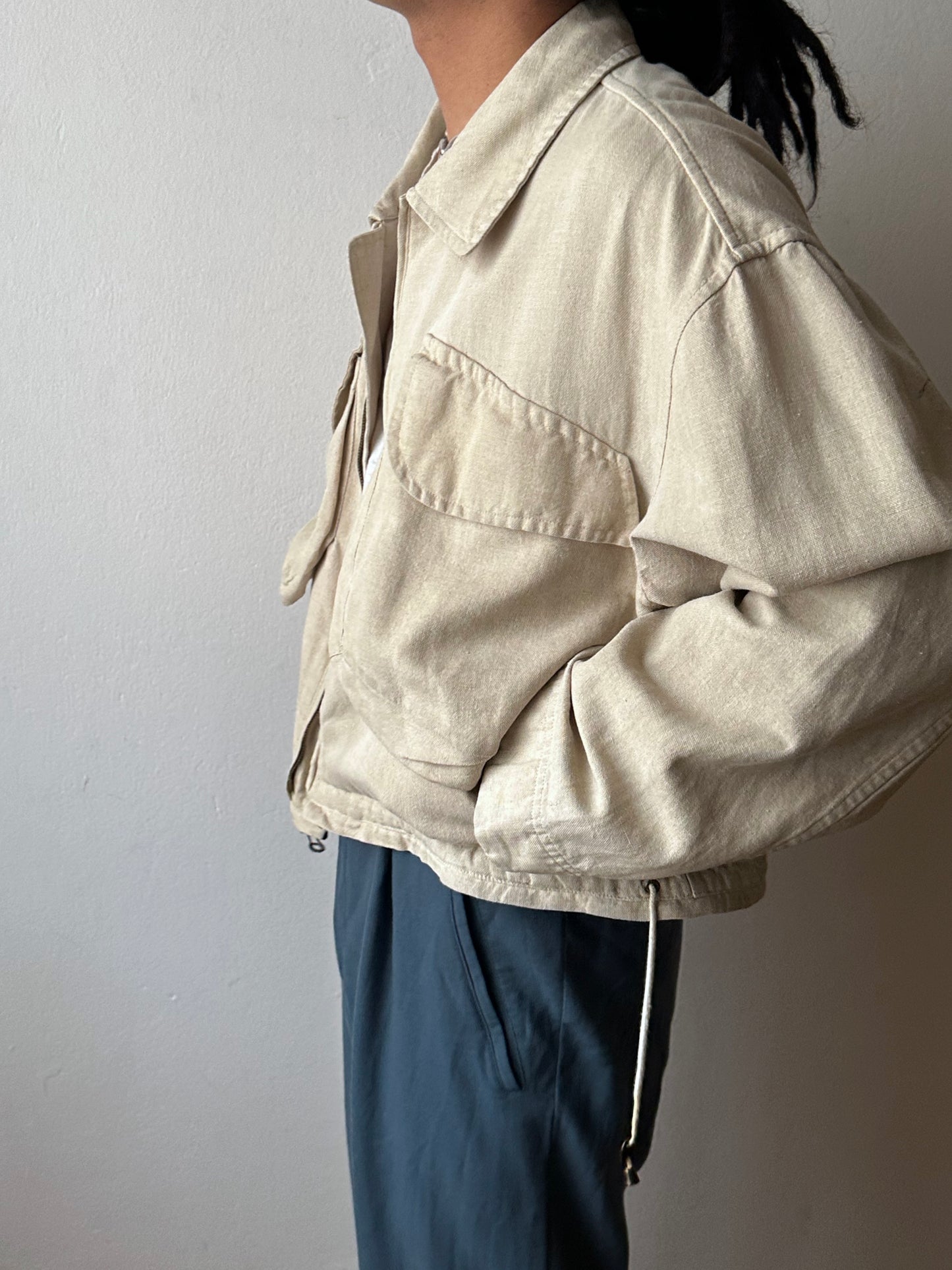 1990s Italy Linen jacket