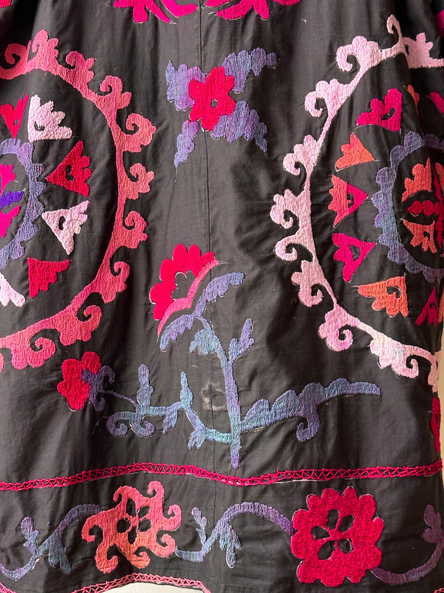 70s Uzbekistan suzani robe