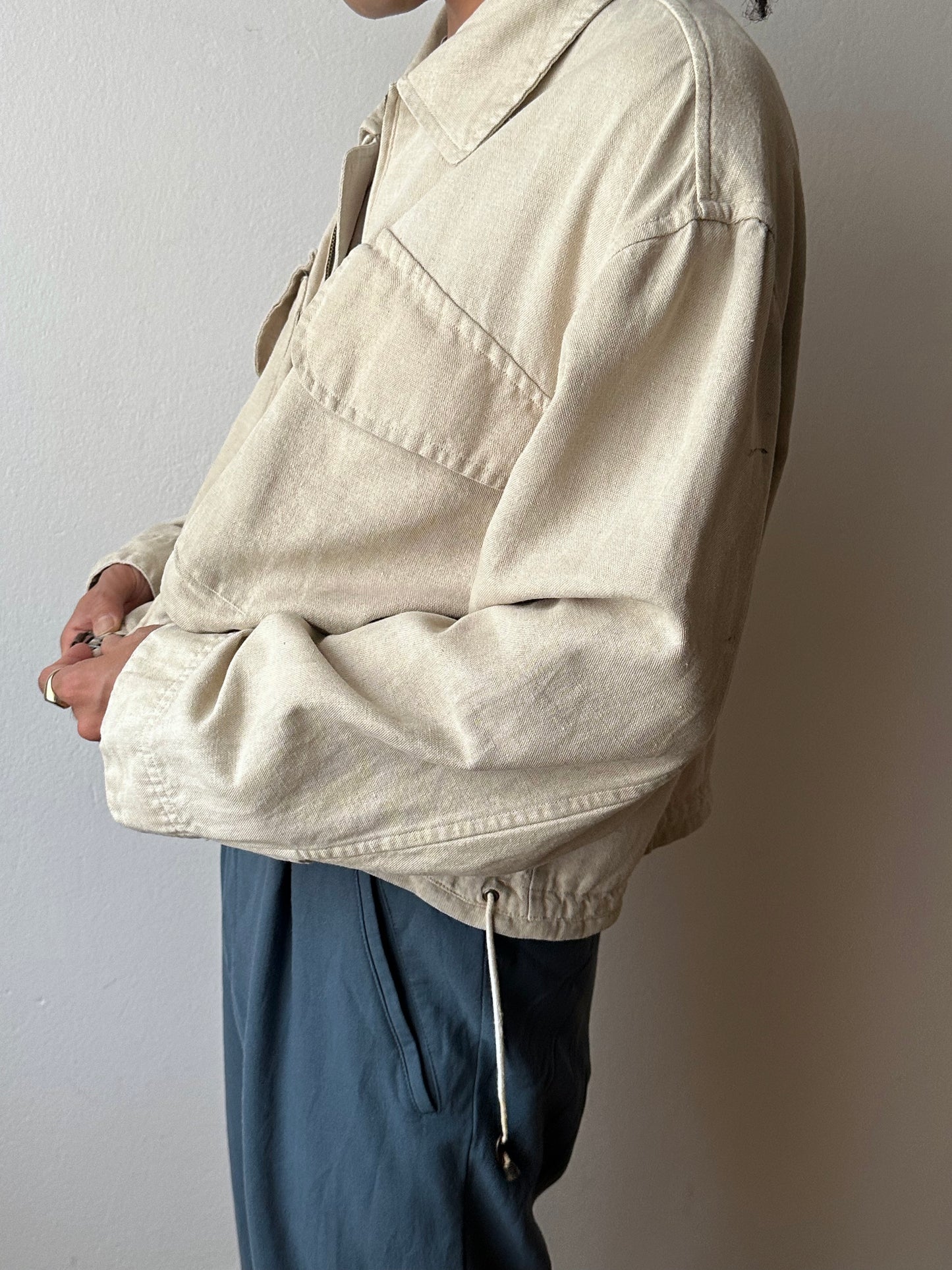 1990s Italy Linen jacket