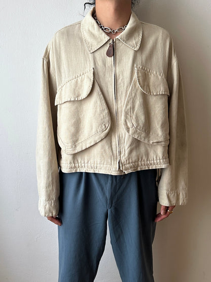 1990s Italy Linen jacket