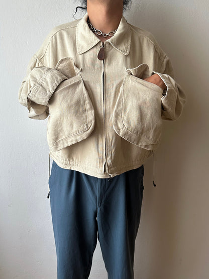 1990s Italy Linen jacket