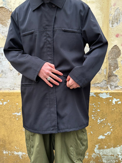 Early 00s Black poly jacket