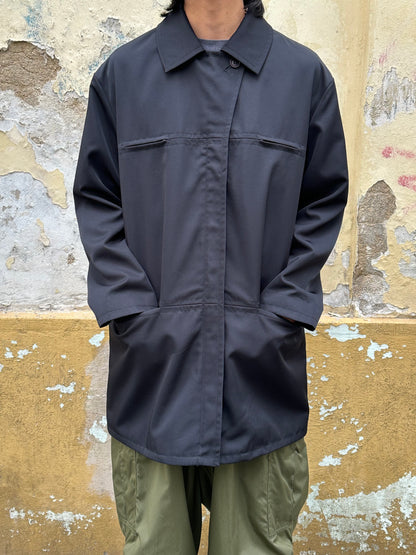 Early 00s Black poly jacket