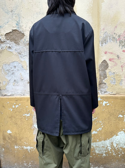 Early 00s Black poly jacket