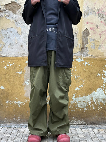 Early 00s Black poly jacket