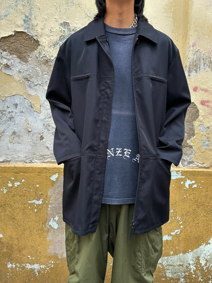 Early 00s Black poly jacket