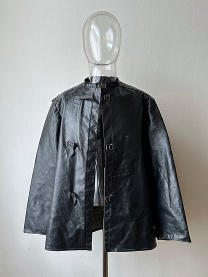 Vintage East German PVC Work Jacket