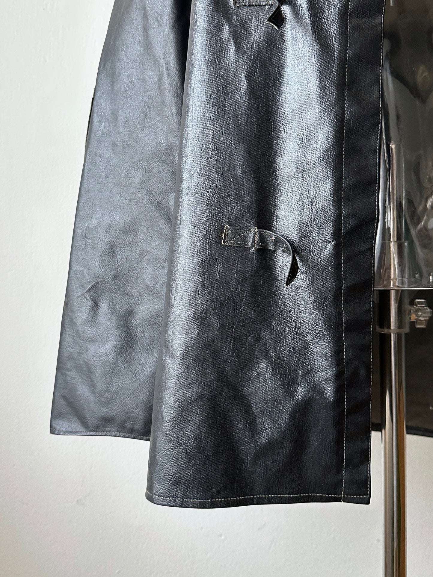 Vintage East German PVC Work Jacket