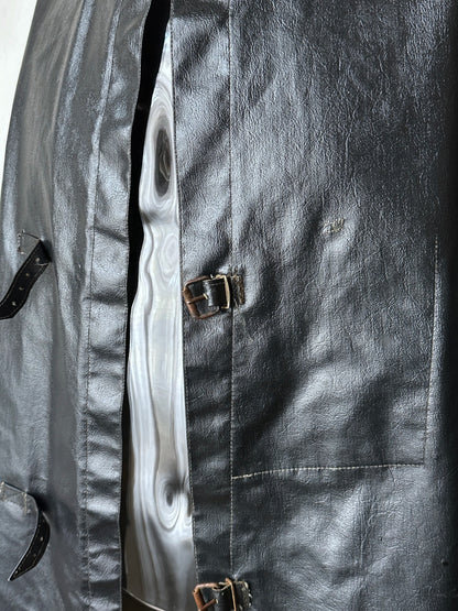 Vintage East German PVC Work Jacket