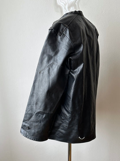 Vintage East German PVC Work Jacket