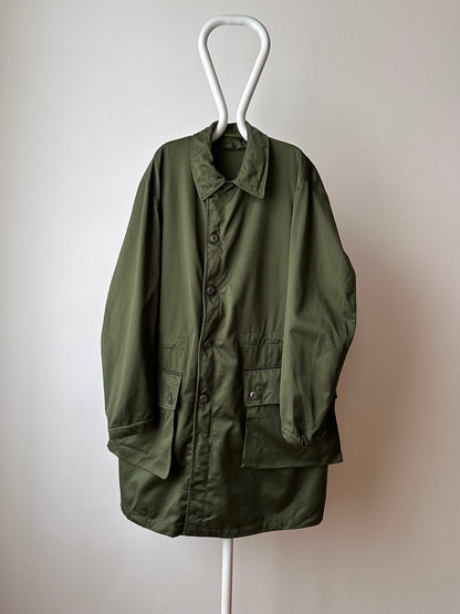 Swedish army M59 field coat with boa liner