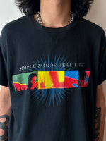 1991 Simple Minds Real life tour 90's 90年代 シンプルマインズ T-shirt Band Tee Tシャツ Vintage ヴィンテージ バンド ユーロ古着 ヨーロッパ古着 プラハ 古着屋 古着 Praha Prague Vintage store