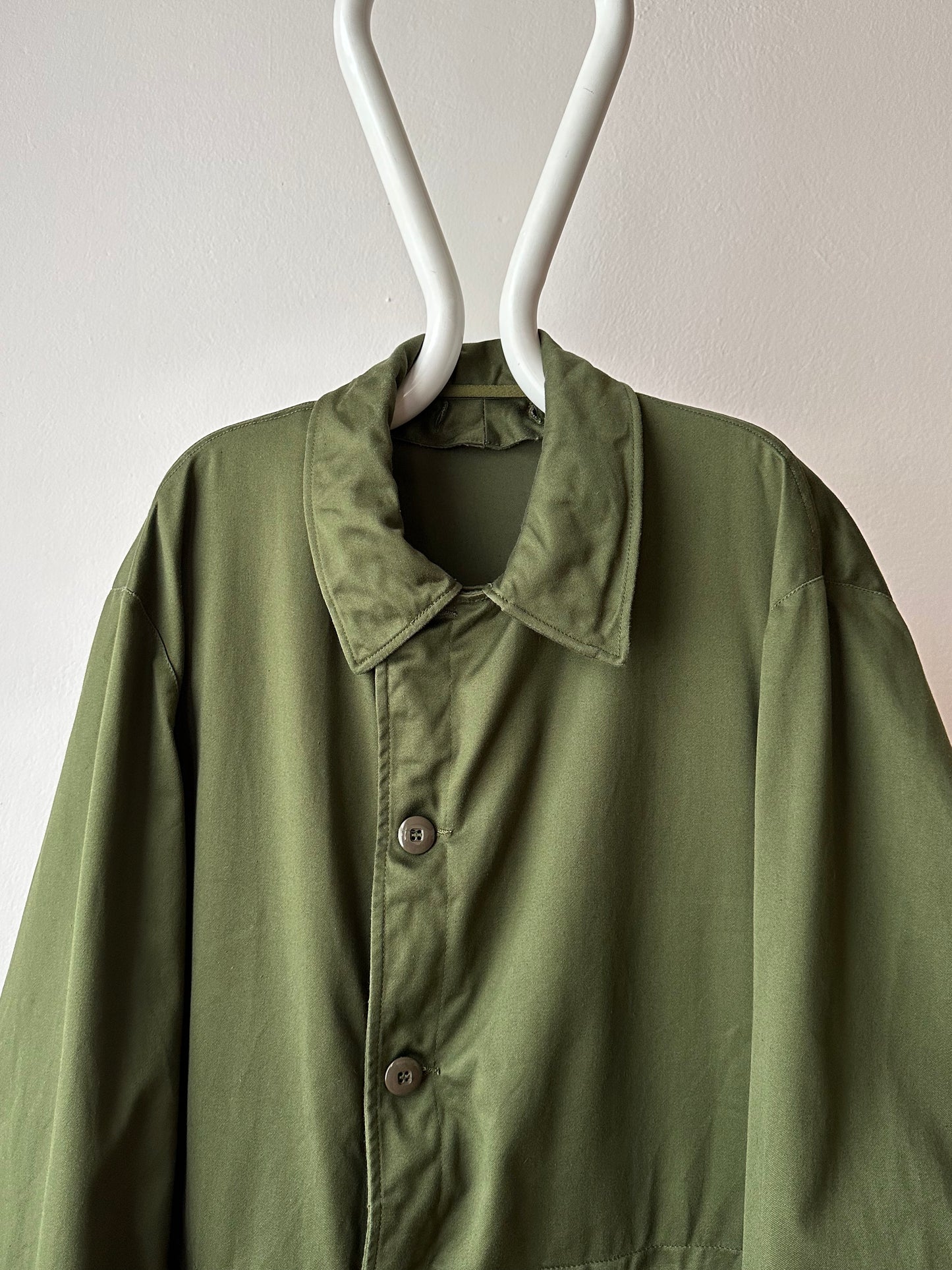 Swedish army M59 field coat with boa liner