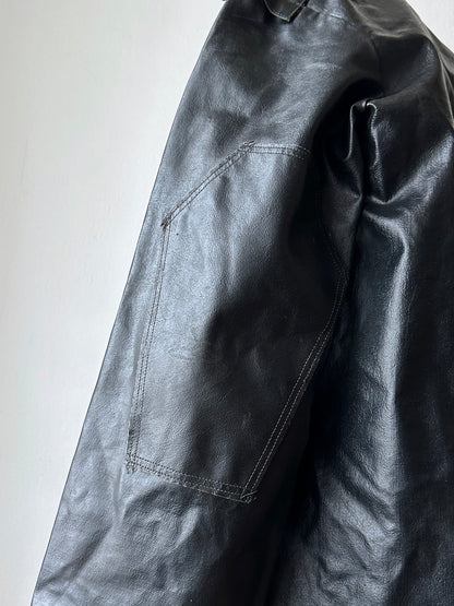 Vintage East German PVC Work Jacket