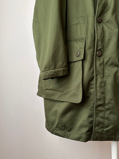 Swedish army M59 field coat with boa liner