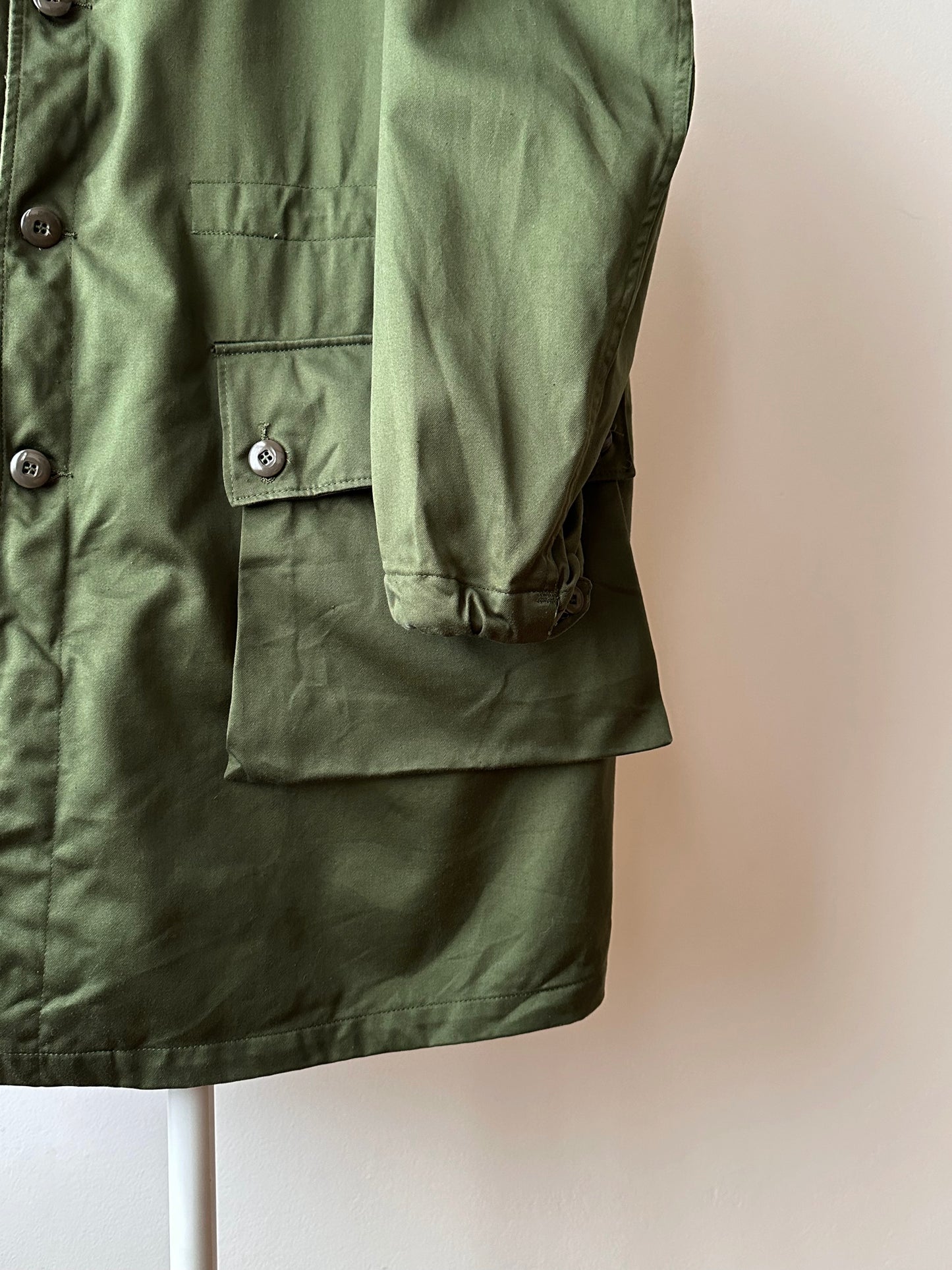 Swedish army M59 field coat with boa liner