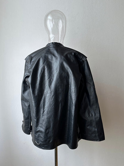 Vintage East German PVC Work Jacket