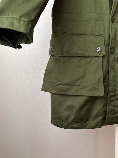 Swedish army M59 field coat with boa liner