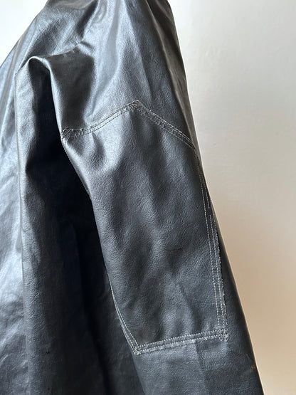 Vintage East German PVC Work Jacket
