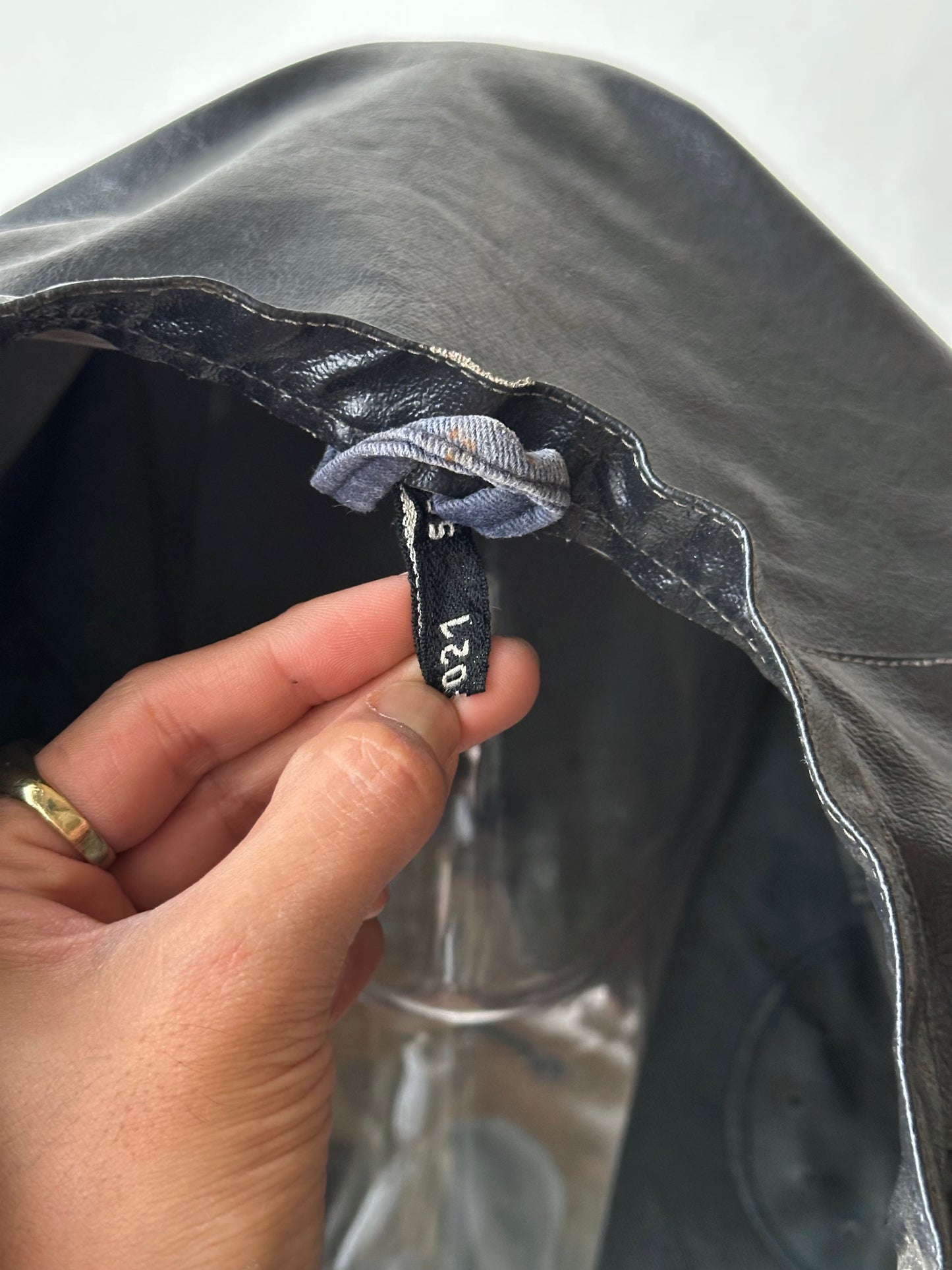 Vintage East German PVC Work Jacket
