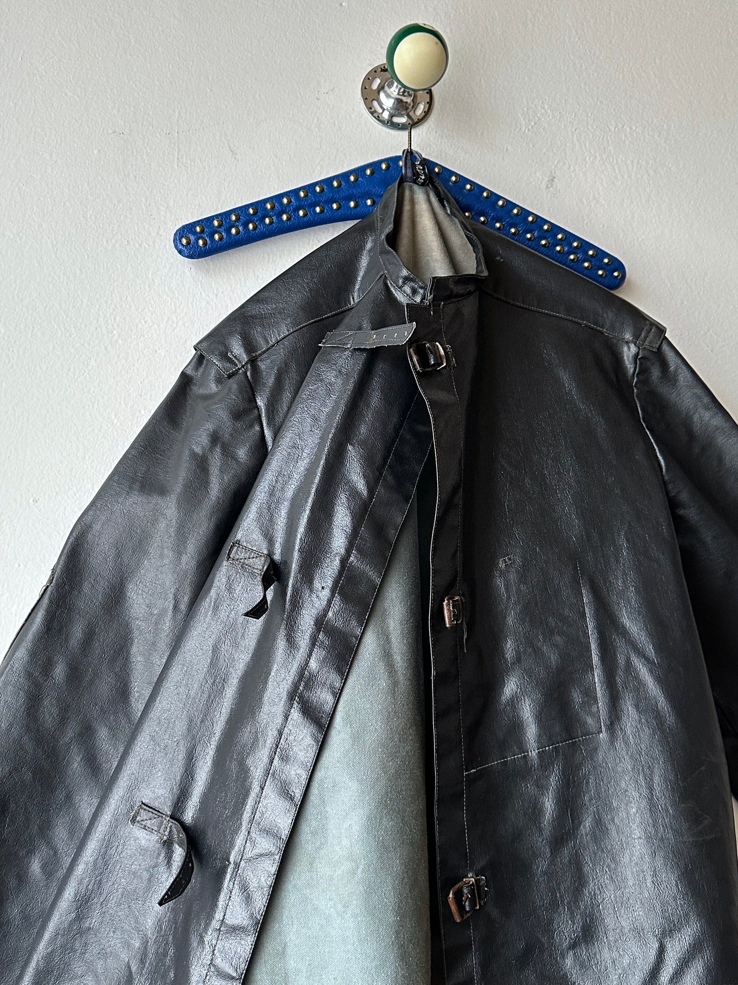 Vintage East German PVC Work Jacket