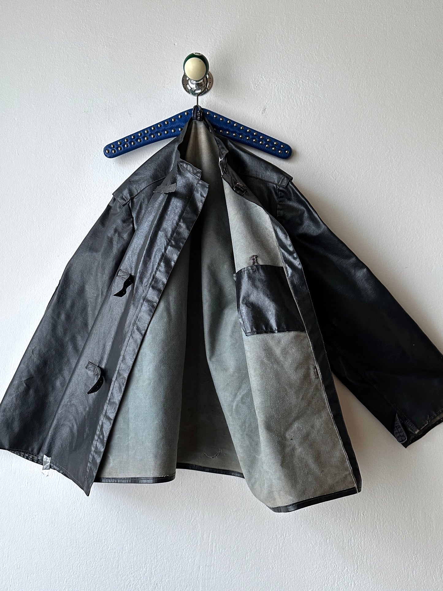 Vintage East German PVC Work Jacket