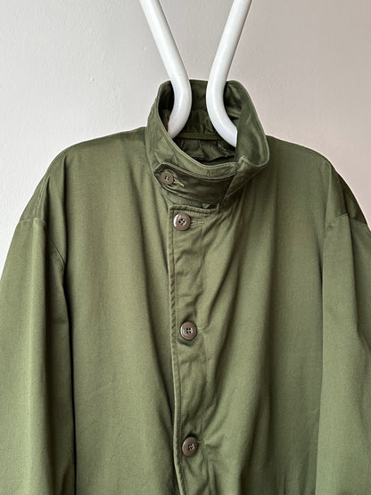 Swedish army M59 field coat with boa liner