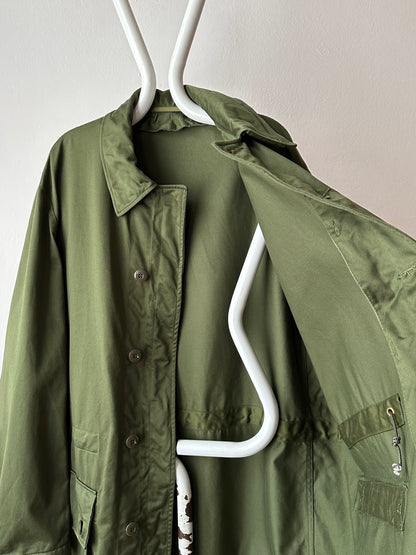 Swedish army M59 field coat with boa liner