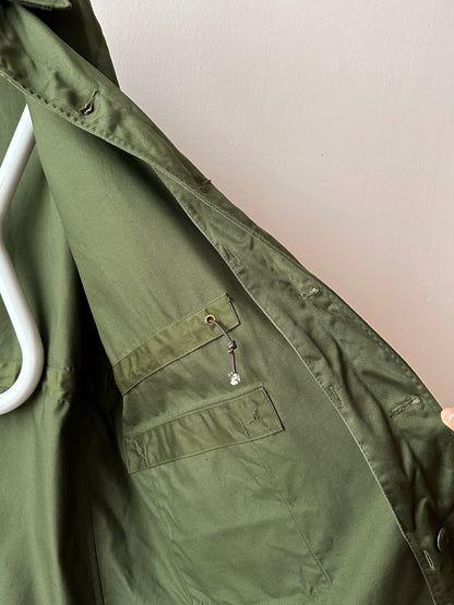 Swedish army M59 field coat with boa liner