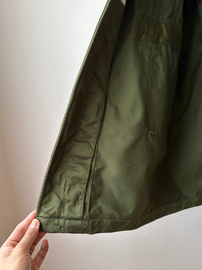 Swedish army M59 field coat with boa liner