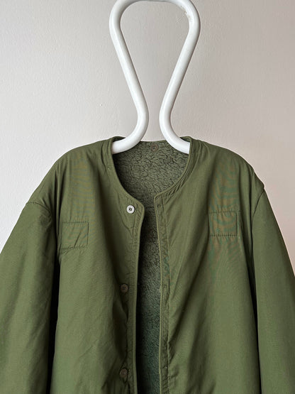 Swedish army M59 field coat with boa liner