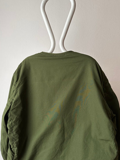 Swedish army M59 field coat with boa liner