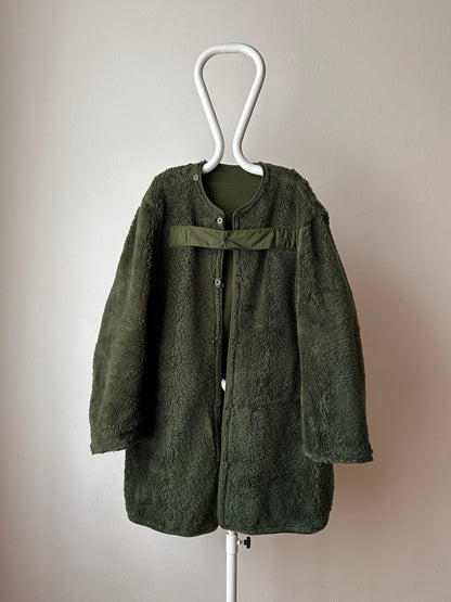 Swedish army M59 field coat with boa liner