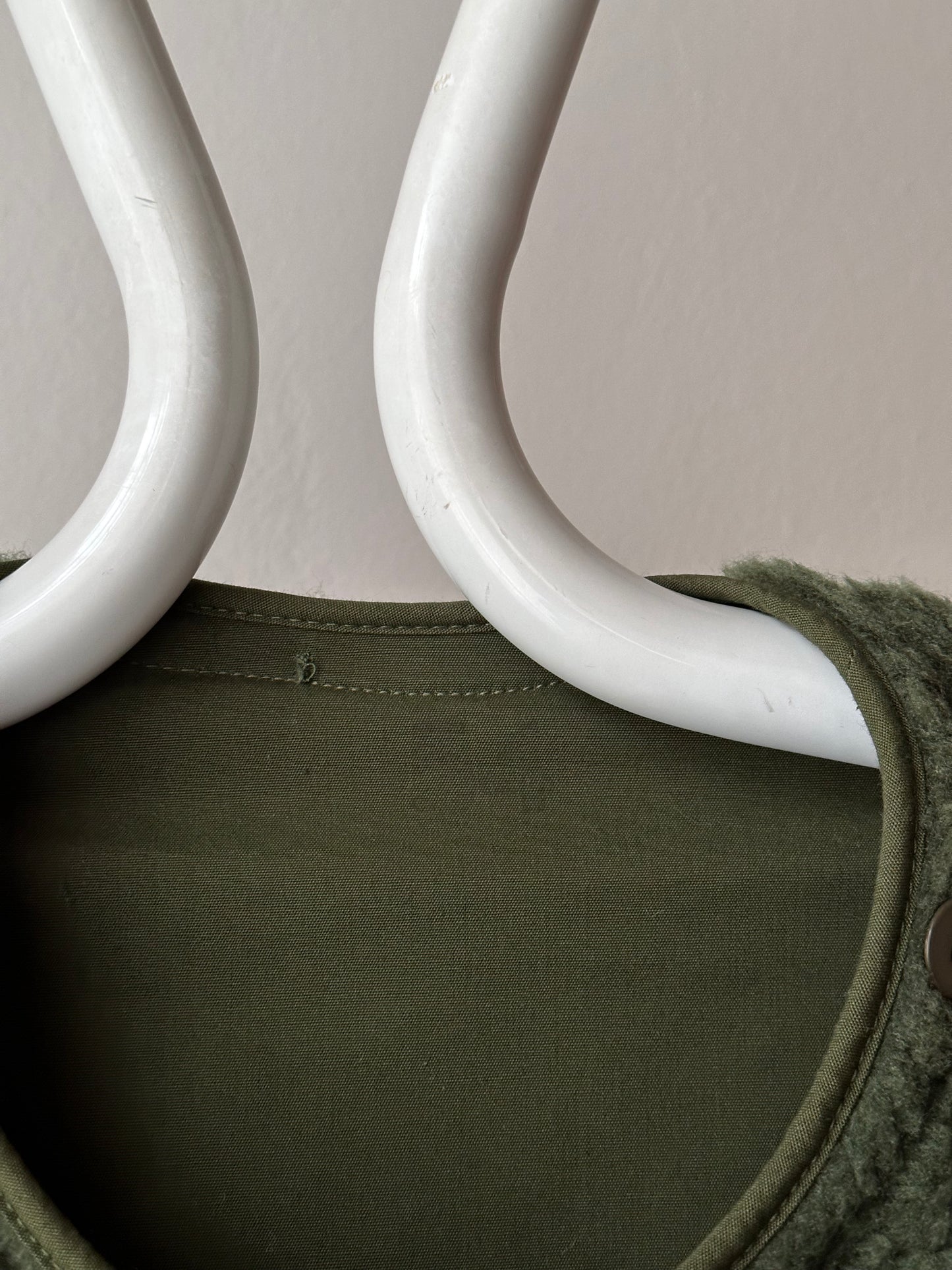 Swedish army M59 field coat with boa liner