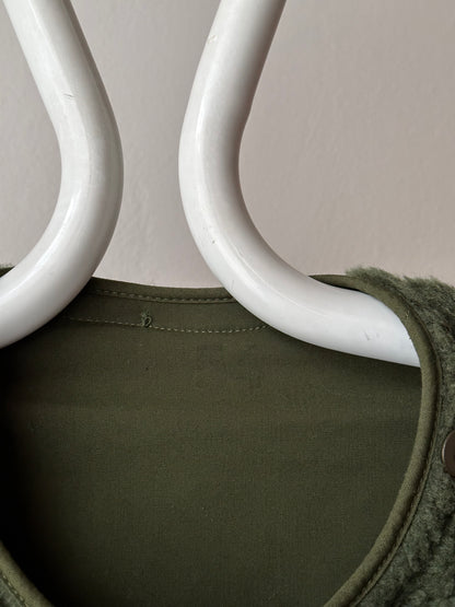 Swedish army M59 field coat with boa liner