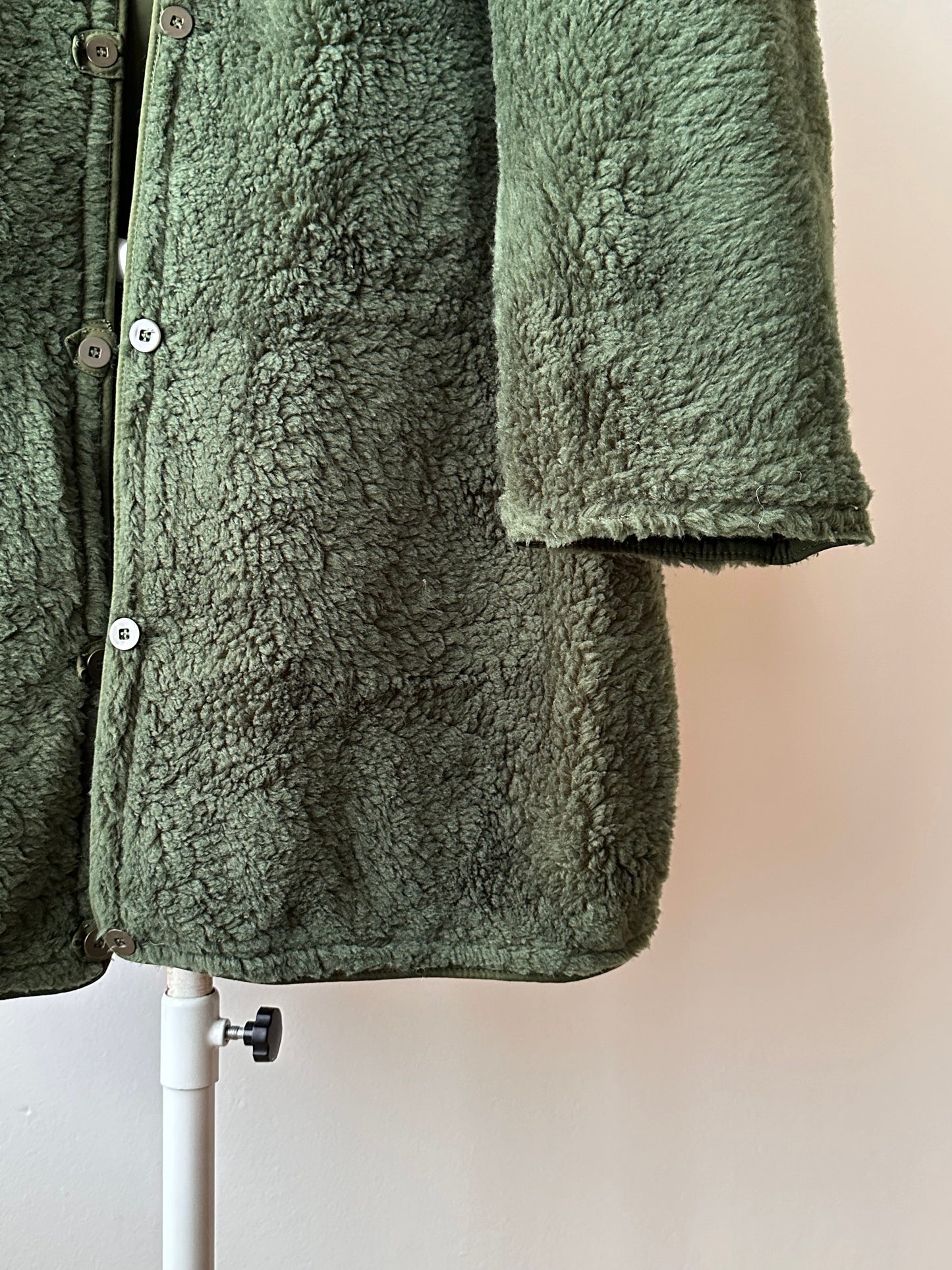 Swedish army M59 field coat with boa liner