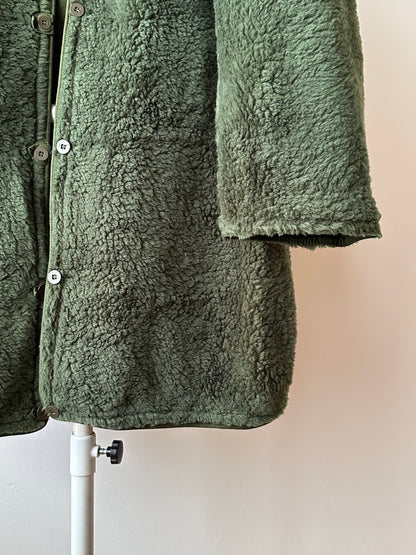 Swedish army M59 field coat with boa liner