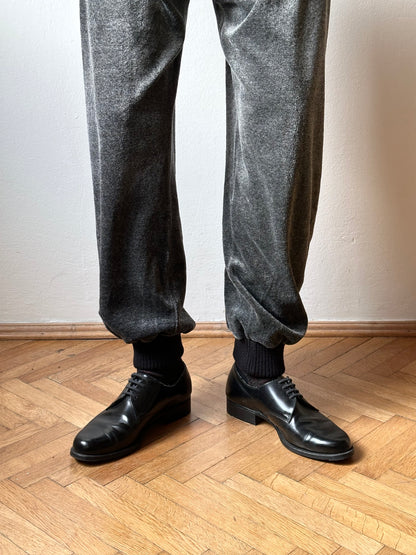 1980s French pile velours jumpsuit