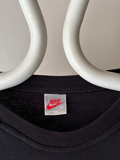 90's Nike 90年代 ナイキ sweatshirt スウェット シャツ 半袖 Vintage ヴィンテージ Made in Italy イタリア製 Praha Prague Vintage store プラハ 古着屋 古着 ユーロ古着 ヨーロッパ古着