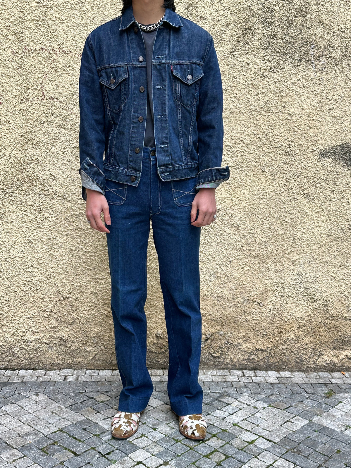 Levi's リーバイス 70500 3rd Gジャン Denim トラッカー ヨーロッパ企画 Europe Vintage ヴィンテージ 