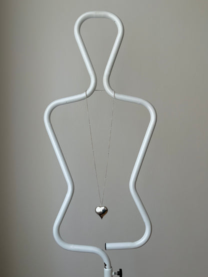 Kurt Nielsen Denmark heart pendant necklace