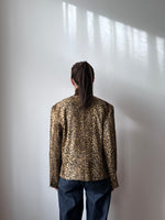 PAUW Amsterdam leopard jacket no collar Holland Netherlands Nederlands Dutch アムステルダム オランダ レオパード ジャケット テーラード ノーカラー