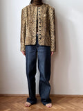 PAUW Amsterdam leopard jacket no collar Holland Netherlands Nederlands Dutch アムステルダム オランダ レオパード ジャケット テーラード ノーカラー