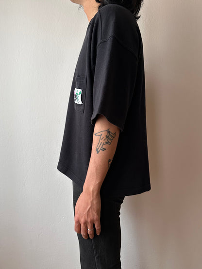 90's Nike 90年代 ナイキ sweatshirt スウェット シャツ 半袖 Vintage ヴィンテージ Made in Italy イタリア製 Praha Prague Vintage store プラハ 古着屋 古着 ユーロ古着 ヨーロッパ古着