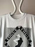 90's VOGUE 90年代 Vintage T-shirt ヴィンテージ Tシャツ ボーグ 雑誌 プラハ 古着屋 古着 Praha Prague Vintage store ユーロ古着 ヨーロッパ古着