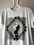 90's VOGUE 90年代 Vintage T-shirt ヴィンテージ Tシャツ ボーグ 雑誌 プラハ 古着屋 古着 Praha Prague Vintage store ユーロ古着 ヨーロッパ古着