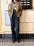 PAUW Amsterdam leopard jacket no collar Holland Netherlands Nederlands Dutch アムステルダム オランダ レオパード ジャケット テーラード ノーカラー